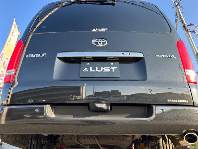 ハイエースバン スーパーＧＬ　ダークプライムＩＩ　カスタムカー・アルパイン１１インチＢＩＧ　Ｘナビ・リアモニター・天井スピーカー・高音質・バッドパネル・モデリスタエアロ・新品ホイール・タイヤ・ローダウン・車中泊ベッドキット・１２カ月無償保証（68枚目）