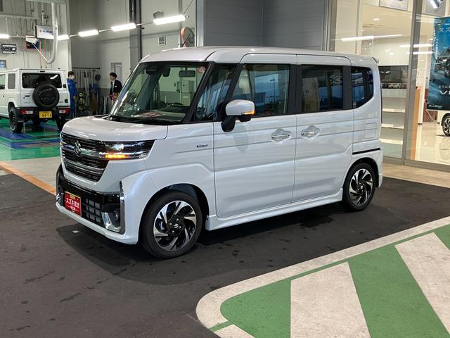 スペーシアカスタム カスタム　ＨＹＢＲＩＤ　ＸＳ　９インチナビ・全方位カメラ・電動パーキングブレーキ・フロントドライブレコーダー・ＬＥＤヘッドランプ・リアドア両側電動スライドドア・スリムサーキュレーター・ステアリングヒーター・シートヒーター（27枚目）