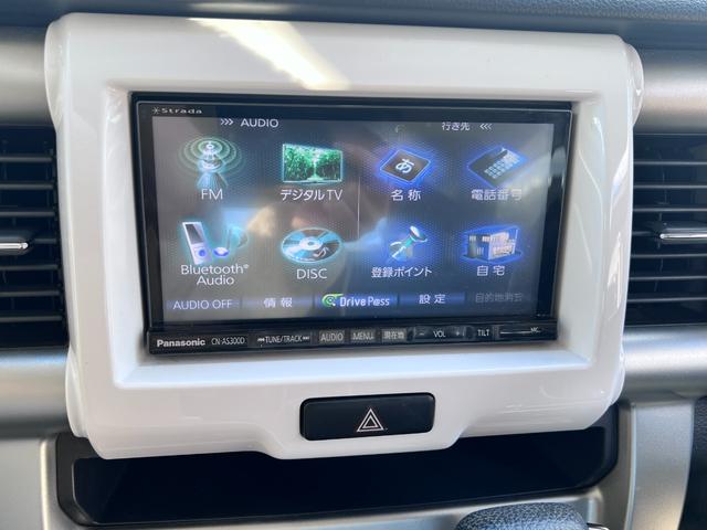 ハスラー G 1年保証 法定整備付き シートヒーター フルセグTV Bluetooth バックカメラ ナビ スマート プッシュスタート(4枚目)