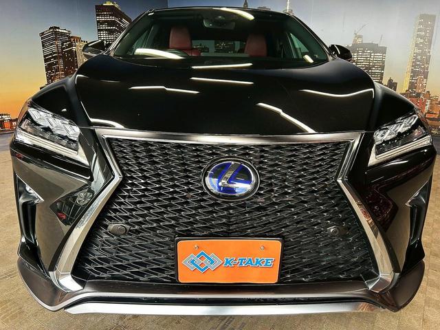 ＲＸ ＲＸ４５０ｈ　Ｆスポーツ　レクサスセーフティセンス（禁煙車）（赤本革シート）（純正ナビ）（シートヒーター＆クーラー）（パワーシート）（ステアリングヒーター）（３眼ＬＥＤヘッドライト）（パワーバックドア）（純正２０インチＡＷ）（26枚目）