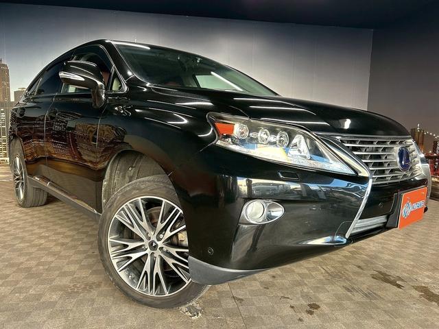 ＲＸ ＲＸ４５０ｈ　バージョンＬ　（サンルーフ）（純正エアサス）（禁煙車）（後期型）（茶本革シート）（純正ＨＤＤナビ）（シートヒーター＆エアコン）（１００Ｖ電源）（４ＷＤ）（クルコン）（ＬＥＤヘッドライト）（モデリスタ１９インチＡＷ）（24枚目）