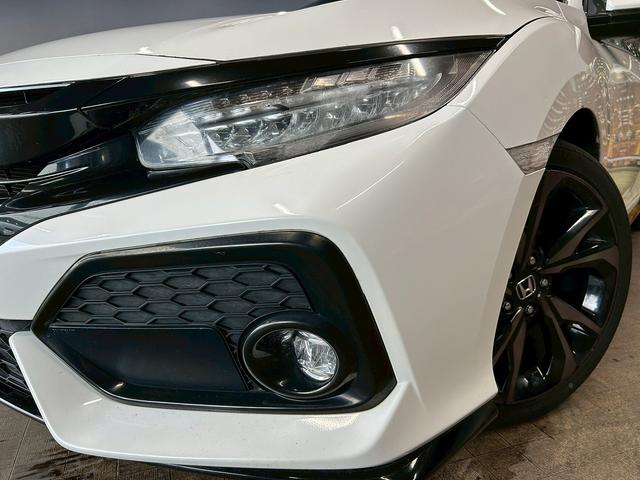シビック ハッチバック　（禁煙車）（６速ＭＴ）（レーダクルーズ）（レーンキープアシスト）（シートヒーター）（スマートキー＆プッシュスタート）（純正ナビ）（バックカメラ）（ＥＴＣ）（ＬＥＤヘッドライト）（純正１８インチＡＷ）（35枚目）