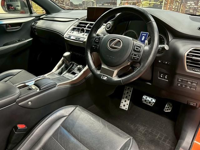ＮＸ ＮＸ３００　Ｆスポーツ　（トヨタセーフティセンス）（禁煙車）（後期型）（メーカーメモリナビ）（黒本革シート）（シートヒーター＆エアコン）（シーケンシャルウィンカー（１００Ｖ電源）（４ＷＤ）（ＨＵＤ）（純正１８インチＡＷ）（46枚目）