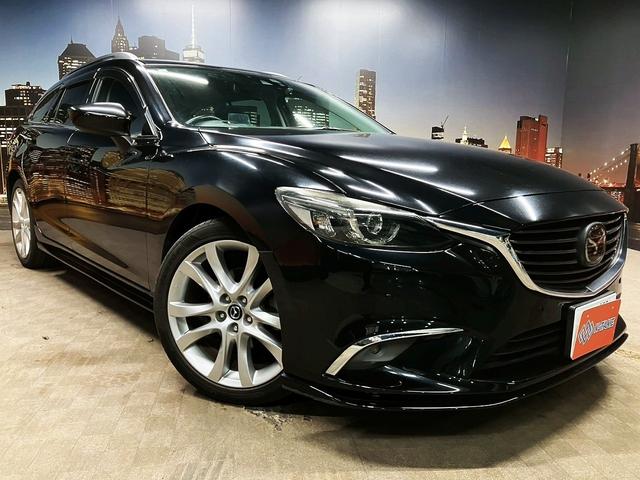 アテンザワゴン 　（禁煙車）（後期型）（メーカーＳＤナビ）（ＢＯＳＥサウンド）（パドルシフト）（レーダークルーズ）（ルーフレール）（衝突軽減ブレーキ）（ＢＳＭ）（ＨＵＤ）（ビルトインＥＴＣ）（純正１７インチＡＷ）（26枚目）