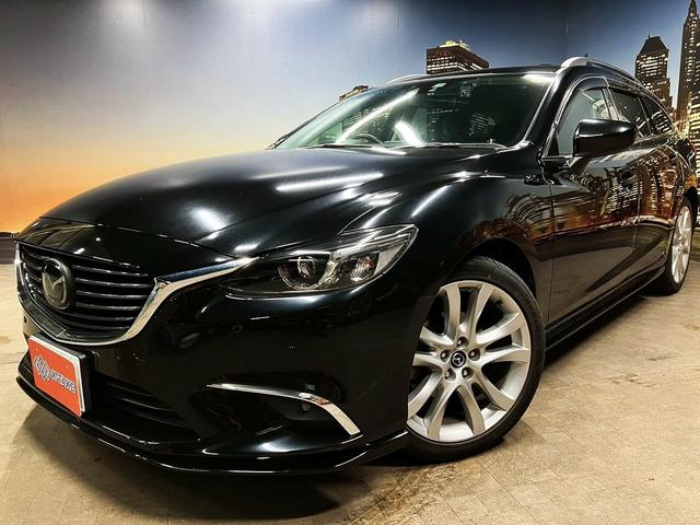 アテンザワゴン 　（禁煙車）（後期型）（メーカーＳＤナビ）（ＢＯＳＥサウンド）（パドルシフト）（レーダークルーズ）（ルーフレール）（衝突軽減ブレーキ）（ＢＳＭ）（ＨＵＤ）（ビルトインＥＴＣ）（純正１７インチＡＷ）（30枚目）