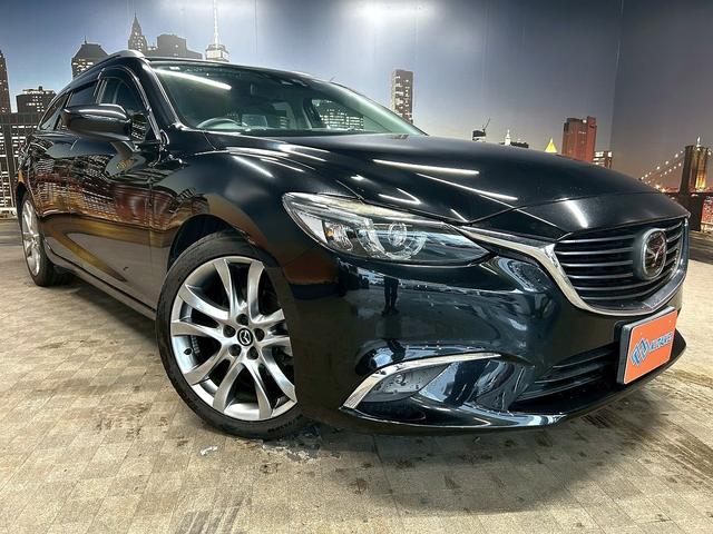 アテンザワゴン ＸＤ　プロアクティブ　（禁煙車）（後期型）（レーダークルーズ）（メーカーＳＤナビ）（ルーフレール）（フルフラット）（パドルシフト）（クリアランスソナー）（ＨＵＤ）（衝突軽減ブレーキ）（ＥＴＣ）（純正１９インチＡＷ）（22枚目）