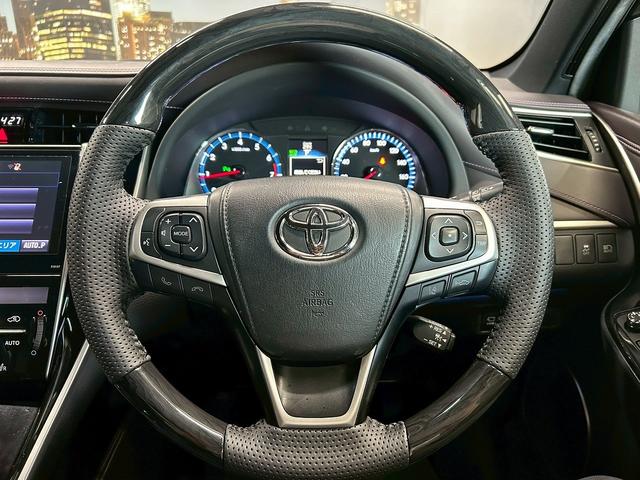 ハリアー プレミアム　アドバンスドパッケージ　スタイルモーヴ　（禁煙車）（ＪＢＬサウンド）（黒半革シート）（レーダークルーズ）（メーカーメモリナビ）（全周囲カメラ）（パワーバックドア）（プリクラッシュセーフティ）（ビルトインＥＴＣ）（純正１８インチＡＷ）（35枚目）