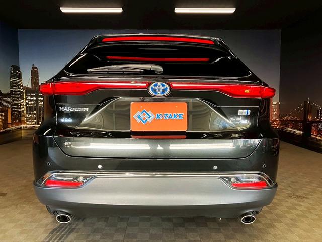 ハリアーハイブリッド Ｚ　レザーパッケージ　（禁煙車）（黒本革）（全周囲カメラ）（メーカーメモリナビ）（レーダークルーズコントロール）（シートヒーター＆エアコン）（パワーシート）（ＪＢＬサウンド）（ＬＥＤヘッドライト）（純正１９インチＡＷ）（22枚目）