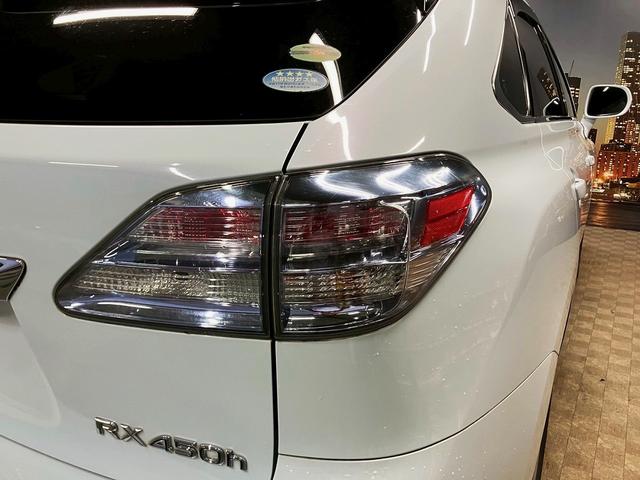ＲＸ ＲＸ４５０ｈ　（禁煙車）（黒本革シート）（純正ＨＤＤナビ）（クリアランスソナー）（ＬＥＤヘッドライト）（パワーシート＆シートメモリ）（スマートキー＆プッシュスタート）（ビルトインＥＴＣ）（純正１９インチＡＷ）（33枚目）