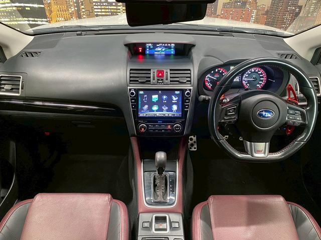 レヴォーグ ２．０ＳＴＩスポーツアイサイト　（禁煙車）（サンルーフ）（赤本革シート）（４ＷＤ）（ターボ車）（純正ＳＤナビ）（バックカメラ）（レーダークルーズコントロール）（ＬＥＤヘッドライト）（スマートキー）（純正１８インチＡＷ）（5枚目）