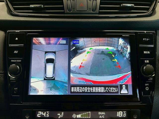 エクストレイル モード・プレミアｉ　ハイブリッド　（禁煙車）（４ＷＤ）（黒本革）（純正ＳＤナビ）（全周囲カメラ）（クリアランスソナー）（ＬＥＤヘッドライト）（フルフラット）（ダウンヒル）（シートヒーター）（アイドリングストップ）（純正１９インチＡＷ）（7枚目）
