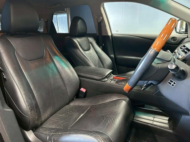 ＲＸ ＲＸ４５０ｈ　バージョンＬ　（禁煙車）（サンルーフ）（黒本革シート）（シートヒーター／エアコン）（純正ＨＤＤナビ）（パワーバックドア）（１００Ｖ電源）（オートクルーズ）（ＨＵＤ）（ビルトインＥＴＣ）（純正１８インチＡＷ）（19枚目）