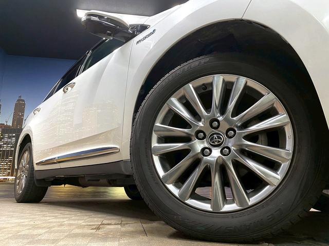ハリアーハイブリッド プレミアム　（禁煙車）（４ＷＤ）（黒半革）（純正ＳＤナビ）（レーダークルーズコントロール）（バックカメラ）（パワーシート）（ＬＥＤヘッドライト）（クリアランスソナー）（フルフラット）（ＥＴＣ）（純正１８インチＡＷ（16枚目）