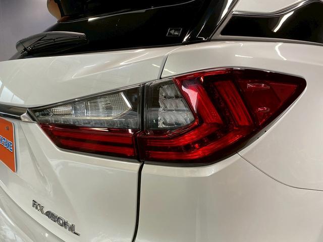ＲＸ ＲＸ４５０ｈＬ　（禁煙車）（３列７人乗）（ベージュ本革）（リアエンターテイメント）（シートヒーター＆Ａ／Ｃ）（レーダークルーズ）（パワーバックドア）（ＨＵＤ）（三眼ＬＥＤヘッド）（ＥＴＣ）（純正２０インチＡＷ）（48枚目）
