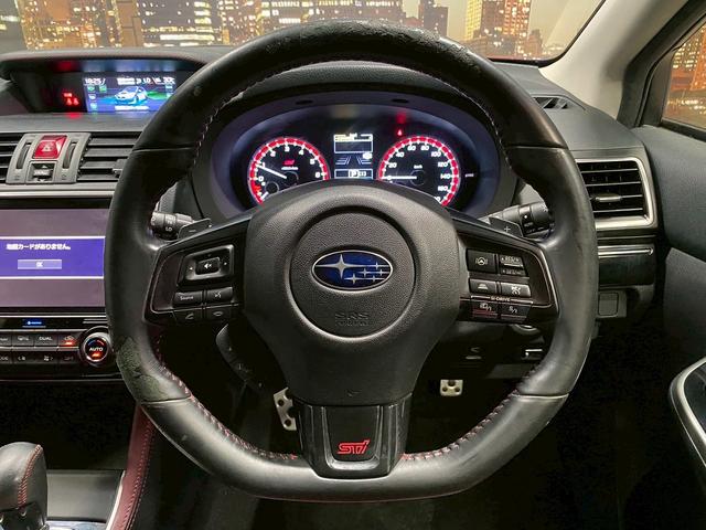 レヴォーグ ２．０ＳＴＩスポーツアイサイト　（禁煙車）（サンルーフ）（柿本マフラー）（フルエアロ）（赤本革）（ターボ）（純正ＳＤナビ）（レーダークルーズ）（パドルシフト）（パワーシート）（シートヒーター）（シートメモリー）（純正１８インチＡＷ）（48枚目）