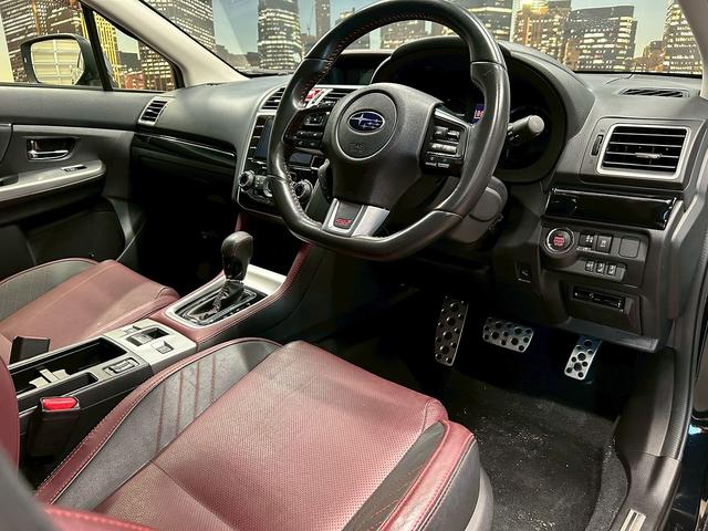 レヴォーグ １．６ＳＴＩスポーツアイサイト　アドバンスセーフティパッケージ（禁煙車）（４ＷＤ）（赤茶本革シート）（レーダークルーズ）（メーカーＳＤナビ）（ＳＴＩスポイラー）（ＳＴＩマフラー）（ターボ）（ＢＳＭ）（ＥＴＣ）（純正１８インチＡＷ）（42枚目）
