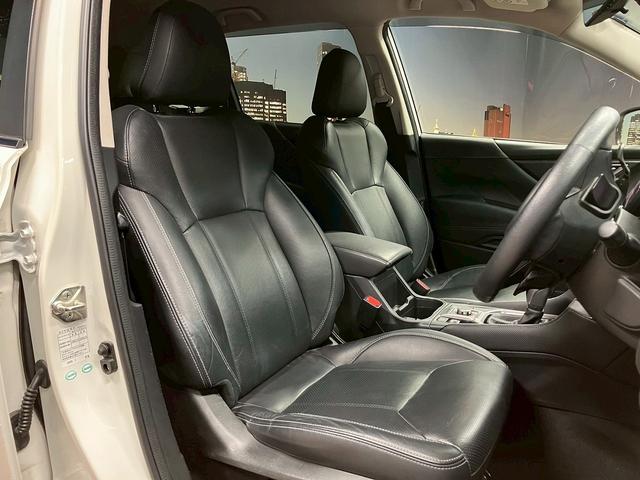 フォレスター アドバンス (禁煙車)(黒本革)(4WD)(メーカーSDナビ)(バック&サイド&フロントカメラ)(LEDヘッドライト)(ルーフレール)(シートヒーター)(ステアリングヒーター)(パワーシート)(純正18インチAW(18枚目)