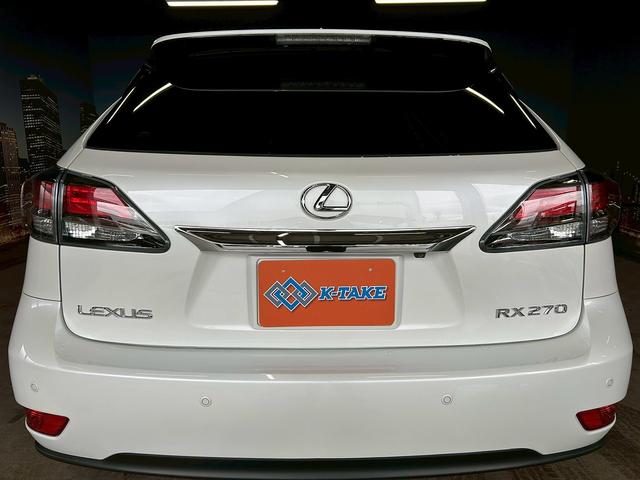RX RX270 (禁煙車)(メーカーHDDナビ)(バック&サイドカメラ)(ヘッドライトウォッシャー)(オートライト)(LEDヘッドライト)(クリアランスソナー)(プッシュスタート&スマートキー)(純正19インチ)(19枚目)