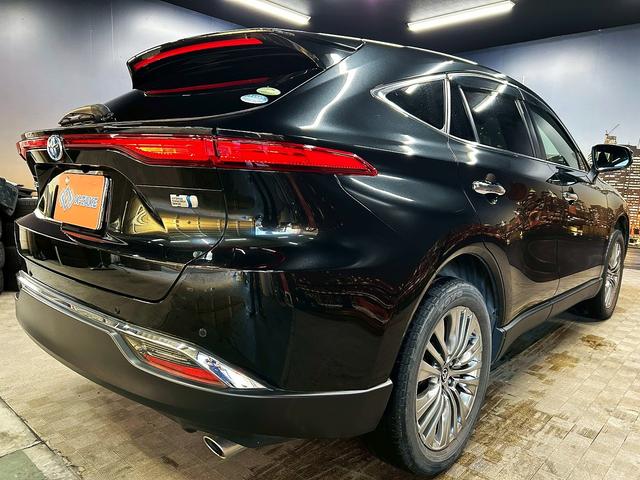 ハリアーハイブリッド Ｚ　（禁煙車）（全周囲カメラ）（黒半革）（メーカーメモリナビ）（レーダークルーズ）（ＬＥＤヘッドライト）（プッシュスタート＆スマートキー）（オートライト）（クリアランスソナー）（ＥＴＣ）（純正１９インチ）（24枚目）