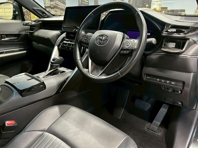 ハリアーハイブリッド Ｚ　（禁煙車）（全周囲カメラ）（黒半革）（メーカーメモリナビ）（レーダークルーズ）（ＬＥＤヘッドライト）（プッシュスタート＆スマートキー）（オートライト）（クリアランスソナー）（ＥＴＣ）（純正１９インチ）（36枚目）