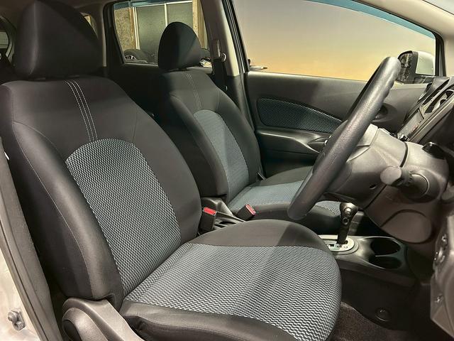 ノート X DIG-S (禁煙車)(純正SDナビ)(バックカメラ)(HIDヘッドライト)(アイドリングストップ)(スマートキー&プッシュスタート)(フルセグTV)(スペアタイヤ)(ETC)(社外14インチAW)(16枚目)