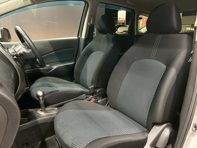 ノート X DIG-S (禁煙車)(純正SDナビ)(バックカメラ)(HIDヘッドライト)(アイドリングストップ)(スマートキー&プッシュスタート)(フルセグTV)(スペアタイヤ)(ETC)(社外14インチAW)(36枚目)