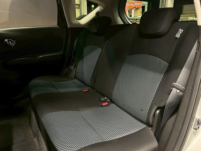 ノート X DIG-S (禁煙車)(純正SDナビ)(バックカメラ)(HIDヘッドライト)(アイドリングストップ)(スマートキー&プッシュスタート)(フルセグTV)(スペアタイヤ)(ETC)(社外14インチAW)(39枚目)