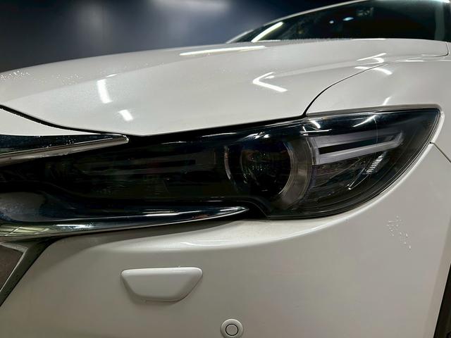 CX-8 XD Lパッケージ (禁煙車)(3列シート)(4WD)(フリップダウン)(黒本革)(純正SDナビ)(全周囲カメラ)(LEDヘッドライト)(室内灯LED)(レーダークルーズコントロール)(純正19インチAW)(21枚目)