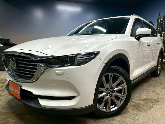 CX-8 XD Lパッケージ (禁煙車)(3列シート)(4WD)(フリップダウン)(黒本革)(純正SDナビ)(全周囲カメラ)(LEDヘッドライト)(室内灯LED)(レーダークルーズコントロール)(純正19インチAW)(29枚目)