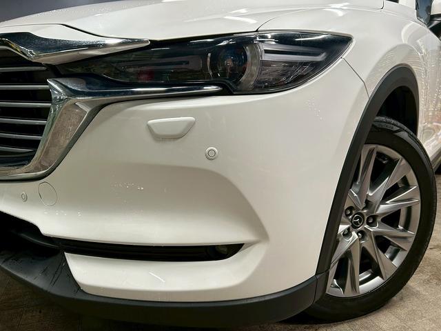 CX-8 XD Lパッケージ (禁煙車)(3列シート)(4WD)(フリップダウン)(黒本革)(純正SDナビ)(全周囲カメラ)(LEDヘッドライト)(室内灯LED)(レーダークルーズコントロール)(純正19インチAW)(38枚目)