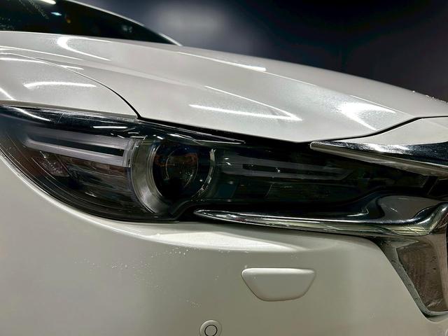 CX-8 XD Lパッケージ (禁煙車)(3列シート)(4WD)(フリップダウン)(黒本革)(純正SDナビ)(全周囲カメラ)(LEDヘッドライト)(室内灯LED)(レーダークルーズコントロール)(純正19インチAW)(58枚目)