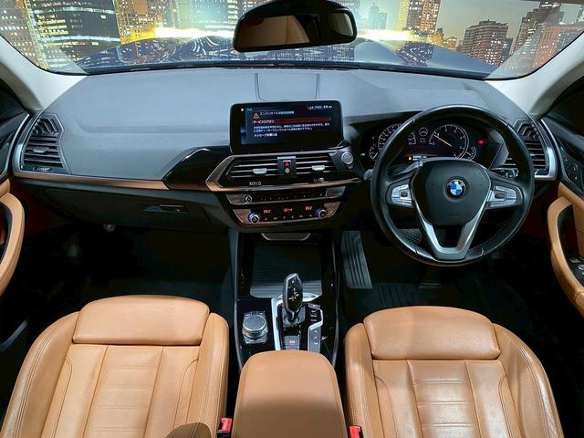 Ｘ３ ｘＤｒｉｖｅ　２０ｄ　Ｘライン　（禁煙車）（後期型）（茶本革シート）（インテリジェンスセーフティ）（レーダークルーズ）（パワーバックドア）（アラウンドビューモニター）（純正ＨＤＤナビ）（フルセグＴＶ）（ＥＴＣ）（純正１９インチＡＷ）（5枚目）