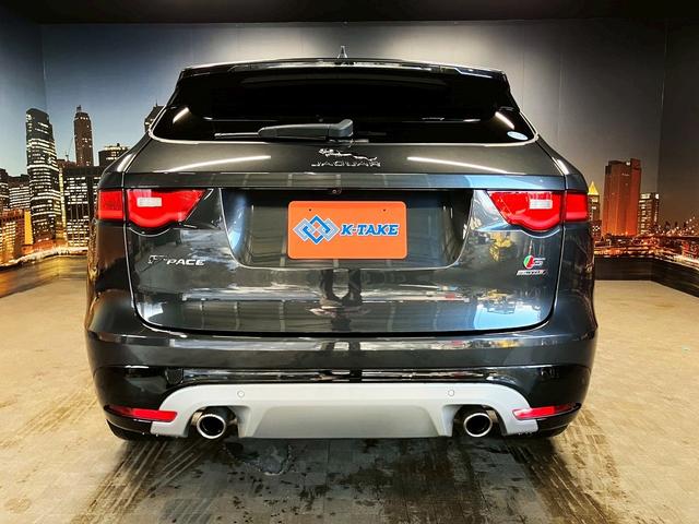 Fペイス S 4WD(禁煙車)(茶本革シート)(クルコン)(全周囲カメラ)(メーカーナビ)(シートヒーター&エアコン)(パワーバックドア)(パドルシフト)(LEDヘッドライト)(ETC)(純正20インチAW)(25枚目)