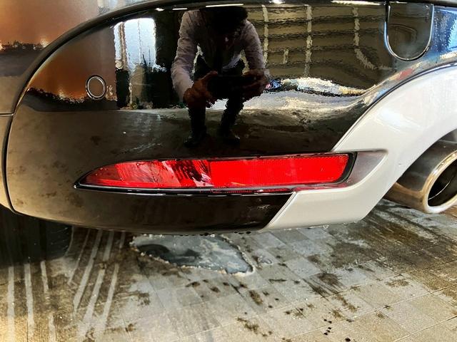 Fペイス S 4WD(禁煙車)(茶本革シート)(クルコン)(全周囲カメラ)(メーカーナビ)(シートヒーター&エアコン)(パワーバックドア)(パドルシフト)(LEDヘッドライト)(ETC)(純正20インチAW)(60枚目)