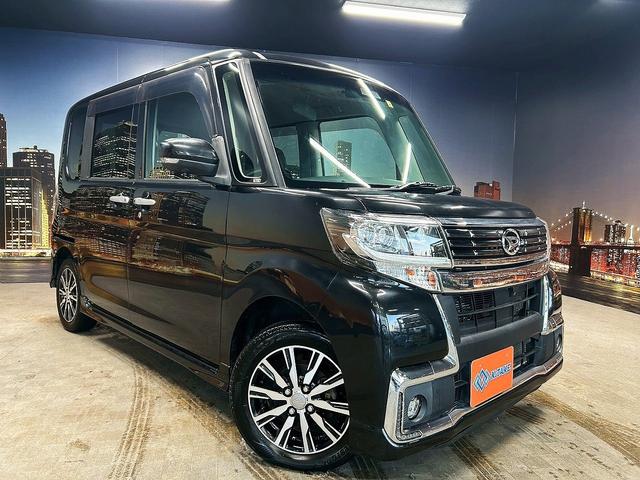 タント カスタムＸ　トップエディションＳＡＩＩＩ　（禁煙車）（両側パワスラ）（黒本革）（純正メモリナビ）（全周囲カメラ）（ＬＥＤヘッドライト）（シートヒーター）（プッシュスタート＆スマートキー）（オートマチックハイビーム）（純正１４インチＡＷ）（19枚目）