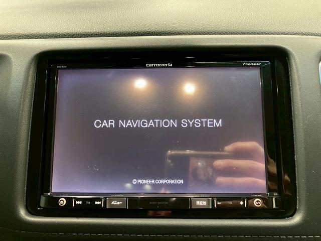 ヴェゼル ハイブリッドＺ　（禁煙車）（カロッツェリア製ＳＤナビ）（社外後席モニター）（黒半革）（デジタルインナーミラー）（ブレーキホールド）（ルーフレール）（パドルシフト）（シートヒーター）（ＥＴＣ）（純正１７インチＡＷ）（6枚目）