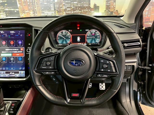 レヴォーグ ＳＴＩスポーツ　ＥＸ　（禁煙車）（メーカーナビ）（赤黒革シート）（パワーシート）（シートヒーター）（ＳＴＩマフラー）（レーダークルーズ）（コーナーセンサー）（ビルトインＥＴＣ）（全周囲モニター）（純正１８インチＡＷ）（33枚目）