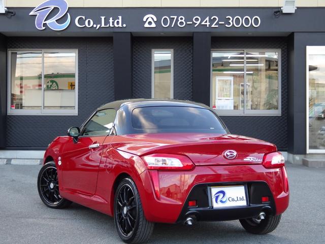 コペン ローブ・電動オープン・5速MT・ナビ・ETC 電動オープン・5速マニュアル・カロッツェリアナビ・16インチアルミ・Pivotブースト計・LEDヘッドライト・プッシュスタート・スマートキー・シートヒーター・ステアリングリモコン・フォグランプ・ETC(4枚目)