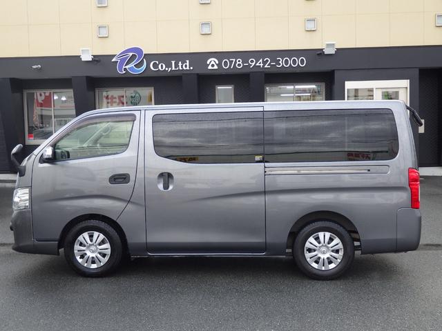 ＮＶ３５０キャラバンバン ロングＤＸ・６人乗り・積載１．２ｔ・４ナンバー・エマブレ　ワンオーナー・純正オーディオ・ＥＴＣ・両側スライドドア・横滑り防止装置・キーレス・電格ミラー・ウィンカーミラー・エアバッグ・ＡＢＳ・ドアバイザー・フロアマット・ＡＴ・６人乗り・積載量１２００ｋｇ（3枚目）