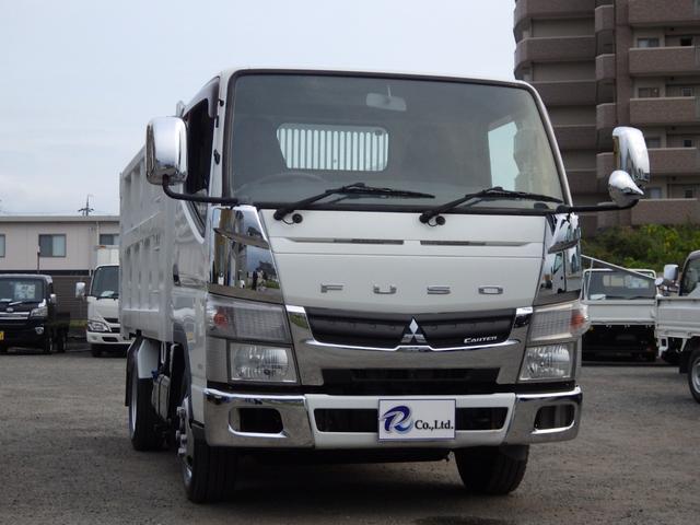 キャンター 深ダンプ　積載２ｔ　全低床　ＭＴ　ディーゼル　荷台内寸３０４×１５９×１１１　車両外寸４６９×１６９×１９８　車両総重量７．５ｔ未満　準中型免許証　４ナンバー　エンジン型式４Ｐ１０　３０００ＣＣ　保証付　小型　トラック（37枚目）