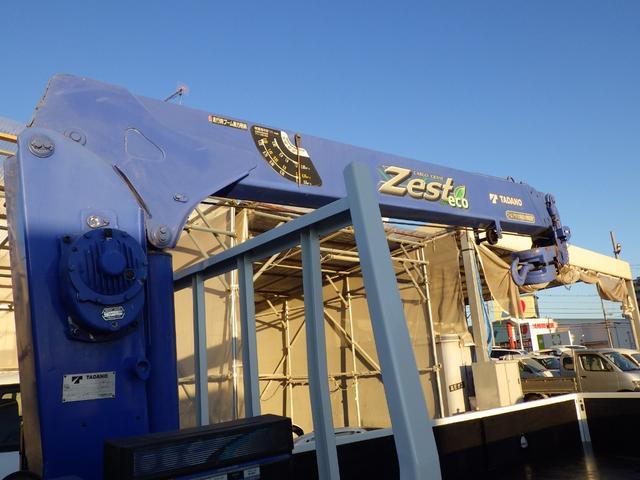 キャンター ３段クレーン　積載３ｔ　高床　ＭＴ　ディーゼル　荷台内寸３７３×１７８×３８　車両外寸５９８×１９３×２７２　車両総重量７．５ｔ未満　準中型免許証　１ナンバー　エンジン型式４Ｐ１０　３０００ＣＣ　保証付　小型　トラック（30枚目）