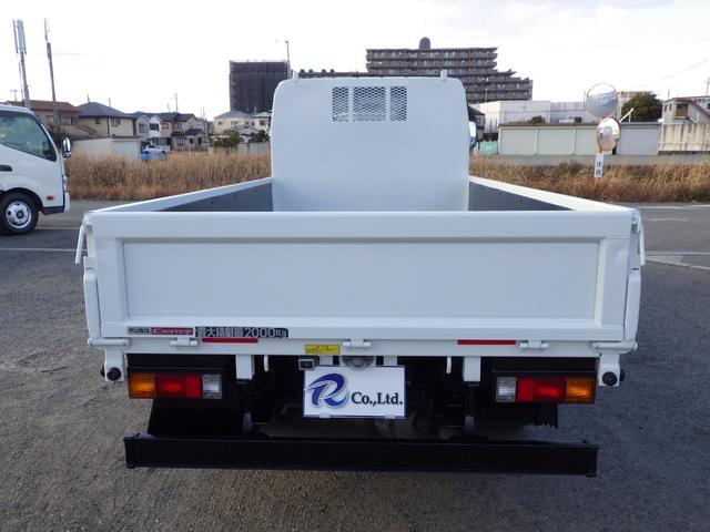 キャンター 平ボディ 積載2t 10尺 全低床 AT ディーゼル 荷台内寸310×160×38 車両外寸469×169×197 車両総重量5.0t未満 準中型免許 4ナンバー エンジン型式 4P10 3000cc 保証付 小型 トラック(5枚目)