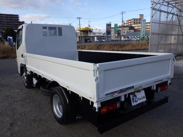 キャンター 平ボディ 積載2t 10尺 全低床 AT ディーゼル 荷台内寸310×160×38 車両外寸469×169×197 車両総重量5.0t未満 準中型免許 4ナンバー エンジン型式 4P10 3000cc 保証付 小型 トラック(23枚目)