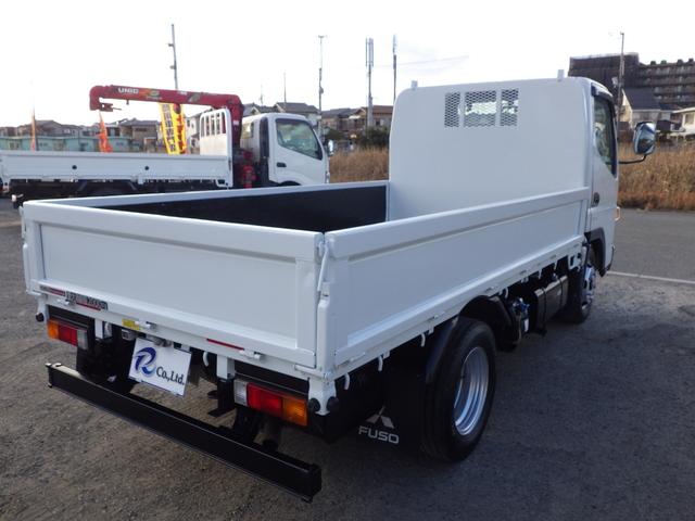 キャンター 平ボディ 積載2t 10尺 全低床 AT ディーゼル 荷台内寸310×160×38 車両外寸469×169×197 車両総重量5.0t未満 準中型免許 4ナンバー エンジン型式 4P10 3000cc 保証付 小型 トラック(24枚目)