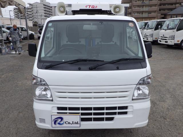 キャリイトラック 移動販売車　中温　８ナンバー　ＡＴ　積載３５０ｋｇ　三菱製冷蔵庫　設定温度－５℃〜２４℃　荷台内室１８０×１３７×１２０　車両外寸３３９×１４７×１２０　車両総重量３．５ｔ未満　新普通免許　８ナンバー　エンジン型式：Ｒ０６Ａ　６６０ｃｃ　小型　トラック（4枚目）