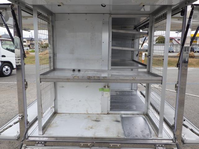 キャリイトラック 移動販売車　中温　８ナンバー　ＡＴ　積載３５０ｋｇ　三菱製冷蔵庫　設定温度－５℃〜２４℃　荷台内室１８０×１３７×１２０　車両外寸３３９×１４７×１２０　車両総重量３．５ｔ未満　新普通免許　８ナンバー　エンジン型式：Ｒ０６Ａ　６６０ｃｃ　小型　トラック（30枚目）