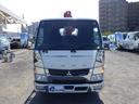 キャンター ３段クレーン　積載３ｔ　高床　ＭＴ　ディーゼル　荷台内寸３６９×１７９×３８　車両外寸５９８×１９３×２６４　車両総重量７．５ｔ未満　準中型免許証　１ナンバー　エンジン型式４Ｐ１０　３０００ＣＣ　保証付　小型　トラック（5枚目）