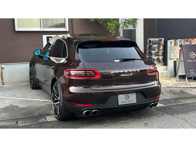 マカン マカンS V6 3000cc ターボ エアサスペンション ウッドパネル レザーシート ドラレコ ナビゲーション バックカメラ(35枚目)