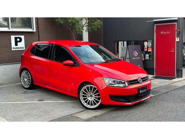 ポロ TSIコンフォートライン ローダウン AdvanRacing RT 18インチ Panasonicナビ2025年版 バックカメラ ETC(5枚目)