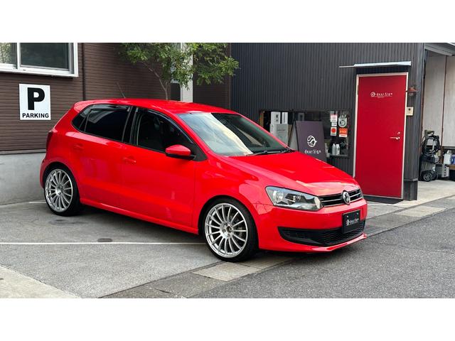 ポロ TSIコンフォートライン ローダウン AdvanRacing RT 18インチ Panasonicナビ2025年版 バックカメラ ETC(9枚目)